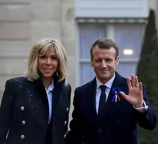 Brigitte Macron i Emmanuel Macron