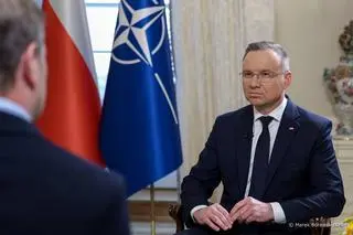 Prezydent Andrzej Duda przeprowadził rozmowę z brytyjską stacją BBC News 