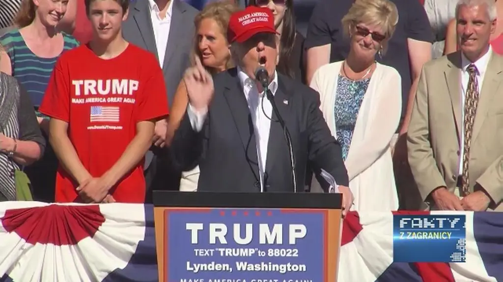"Umożliwiła mężowi zrobienie tego". Trump atakuje Clinton za zdrady Billa
