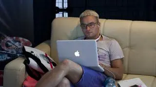 Relaks między pokazami