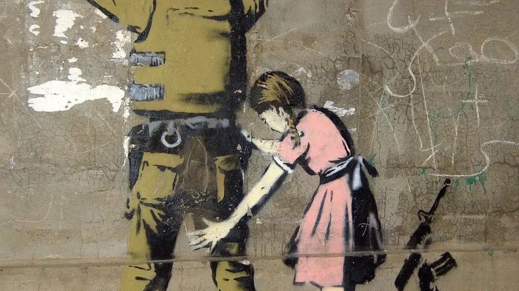 Mural "Stop and Search"
