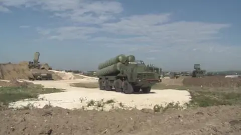Rosyjskie systemy S-400 w Syrii