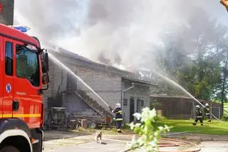 Trwa dogaszanie zakładu