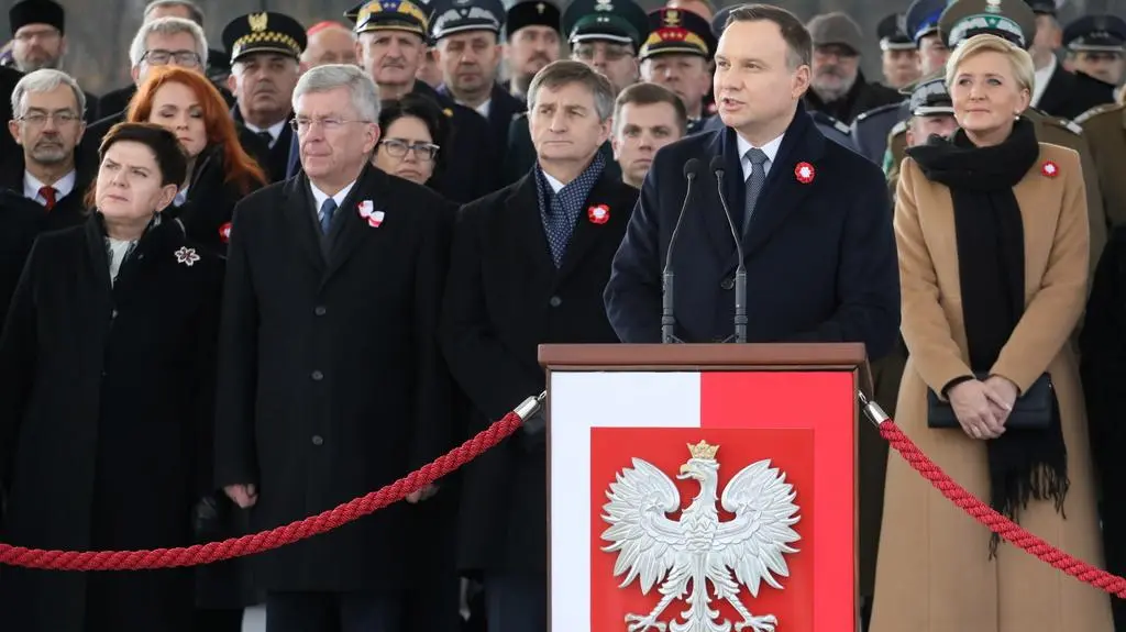 Całe przemówienie prezydenta na placu Piłsudskiego