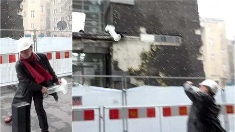 Tadeusz Sawa-Borysławski rzucił nagrodę w gruzy galerii