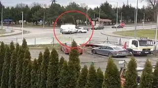 Zderzenie na skrzyżowaniu w Kłodzku