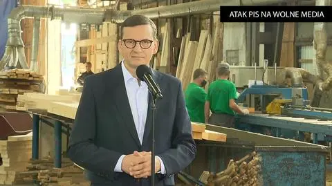 Morawiecki o ustawie anty-TVN: argumenty są przeinaczane i echa tego dochodzą aż za ocean