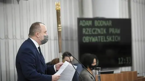 Adam Bodnar w Senacie