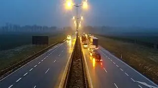 GDDKiA: o godzinie 5:51 jezdnia była nieośnieżona