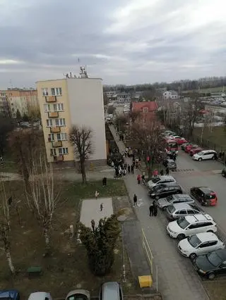 Pożar przy ul. Ruczki w Kolbuszowej (woj. podkarpackie)