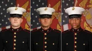 23-letni Merax C. Dockery, 23-letni Ivan R. Garcia oraz 19-letni Tanner J. Kaltenberg