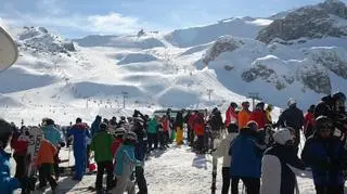 Ischgl odwiedza wielu narciarzy 