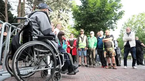 Pikieta poparcia dla protestujących w Sejmie