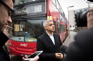 Burmistrz Londynu Sadiq Khan