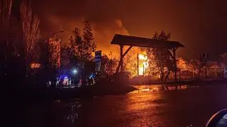 Pożar cerkwi w Melitopolu 