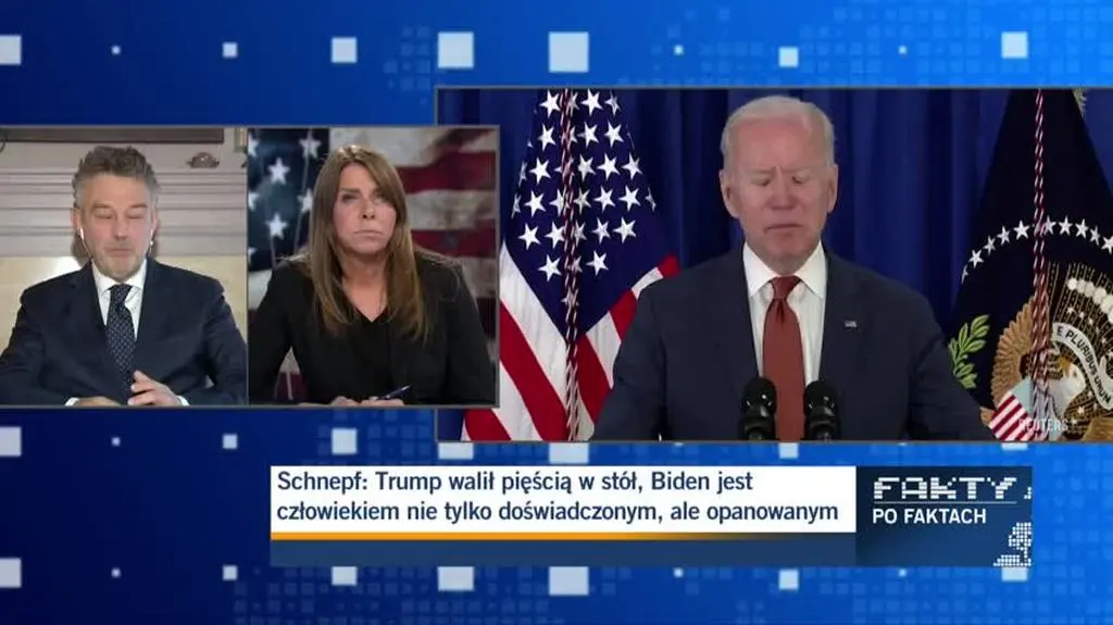 Schnepf o Bidenie: Ponownie, po Obamie, widzimy prezydenta, który chce być prezydentem wszystkich Amerykanów