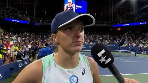 Świątek: czułam trochę więcej nerwów