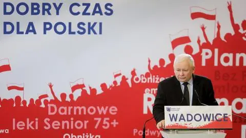 Kaczyński w Wadowicach: rodzina nie może się składać z dwóch tatusiów