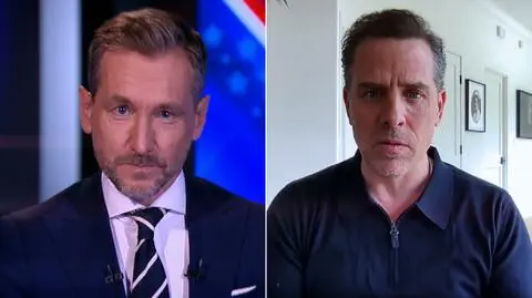 Piotr Kraśko i Hunter Biden