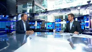 Piotr Świerczek był gościem "Wstajesz i wiesz" w TVN24