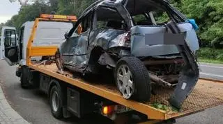 Tragedia na drodze w miejscowości Zatyle