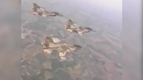 Izraelskie F-16 w trakcie ćwiczeń