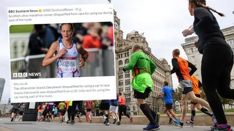 Biegła w ultramaratonie, podjechała samochodem. Znana zawodniczka przyłapana na oszustwie