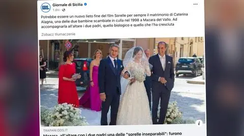 Caterina Alagna i Melissa Fodera zostały zamienione po porodzie. Teraz świętowały ślub jednej z nich 
