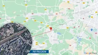 Wypadek na stacji PKP Pruszków