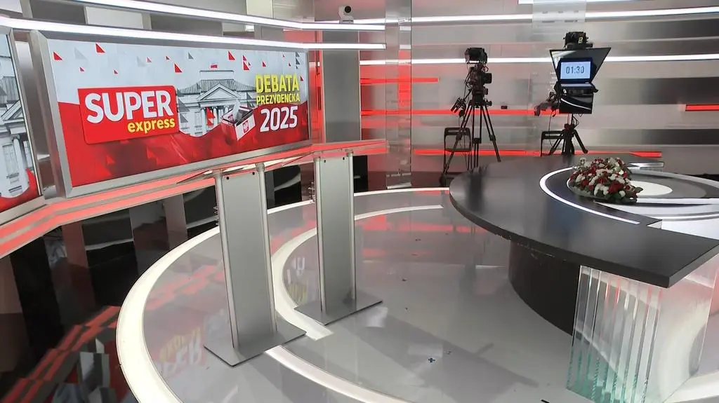 Studio, w którym odbędzie się debata
