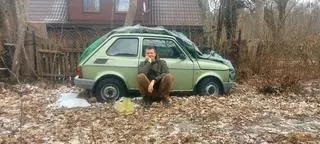 The Fiat, which Simon Kossak rode, is to be renovated and hit the museum