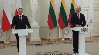 Prezydent w Wilnie. "Odbyliśmy szczerą rozmowę"