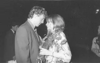 Rok 1982, po powrocie z mistrzostw świata rozgrywanych w Hiszpanii, Zbigniew Boniek z żoną Wiesławą