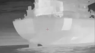 Atak na tankowce rosyjskiej floty cieni. Jest nagranie