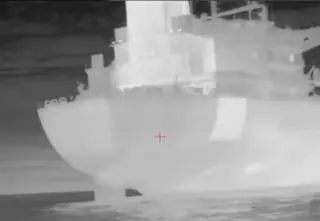 Atak na tankowce rosyjskiej floty cieni. Jest nagranie