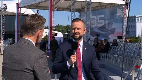 Powitanie F-35. Oglądaj TVN24