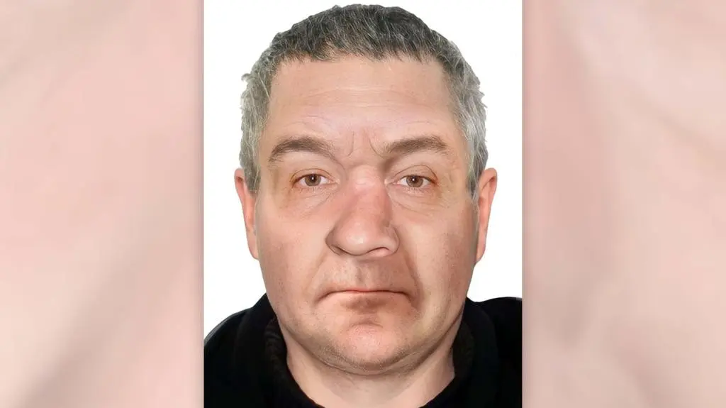 Policjanci odtworzyli przybliżony wizerunek twarzy mężczyzny