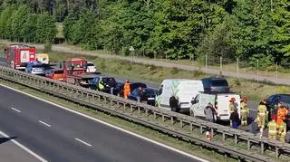 Zderzenie na S8