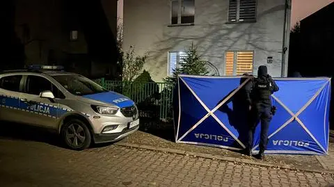 Interwencja policji po odkryciu zwłok