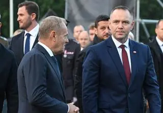 Nawrocki spotkał się z Tuskiem. Rozmowa "w cztery oczy" 