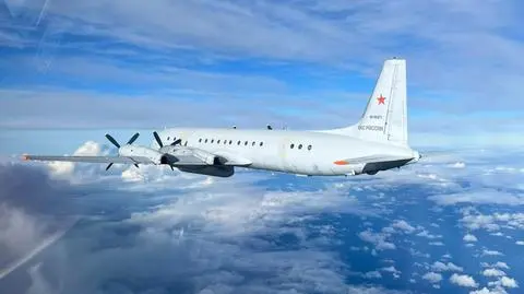 Polskie myśliwce przechwyciły samolot Ił-20