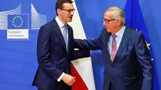 Rozmowy w Brukseli. Premier na spotkaniu z Junckerem