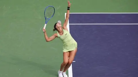 Ponad dwie godziny na korcie. Linette napracowała się w Indian Wells 