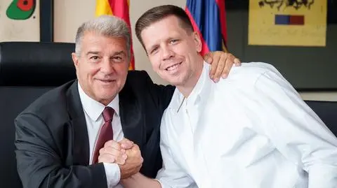 Wreszcie. Wojciech Szczęsny oficjalnie piłkarzem Barcelony