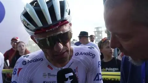 "Nie mogę zgiąć nogi". Majka obolały po kraksie 