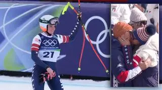 Powiedziała "tak" kilka minut po upadku. Wzruszający moment na igrzyskach