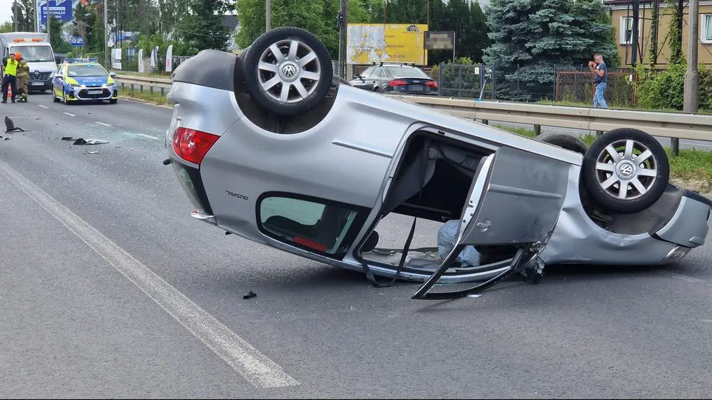 Wypadek w Markach 