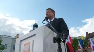 Trzaskowski o "lekcji, którą dostał na Śląsku". Transmisja w TVN24 