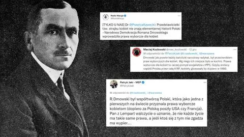 Dmowski a prawa wyborcze kobiet - posłowie się kłócą, my przypominamy fakty