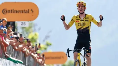 Visma znów górą. Kuss triumfuje, Vingegaard kontroluje Giro